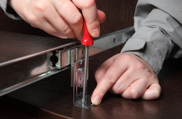 Drawer Track Installation in Desoto