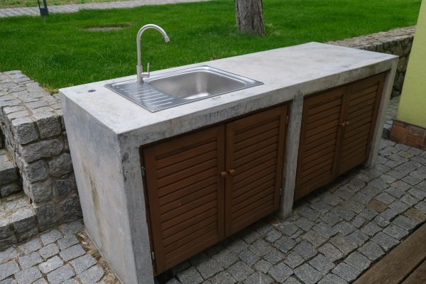 Exterior Cabinet Installation in Desoto